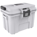 Pelican 7.57L Personal Cooler White/Grey with Removable Ice Pack & Inner Tray - SuperSaverAU - view 3