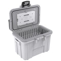 Pelican 7.57L Personal Cooler White/Grey with Removable Ice Pack & Inner Tray - SuperSaverAU - view 6