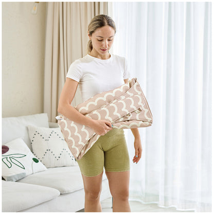 Hape Owl Bed Oscar Play Gym with Rattle Flower, Wooden Owl, and Squeaker Bird