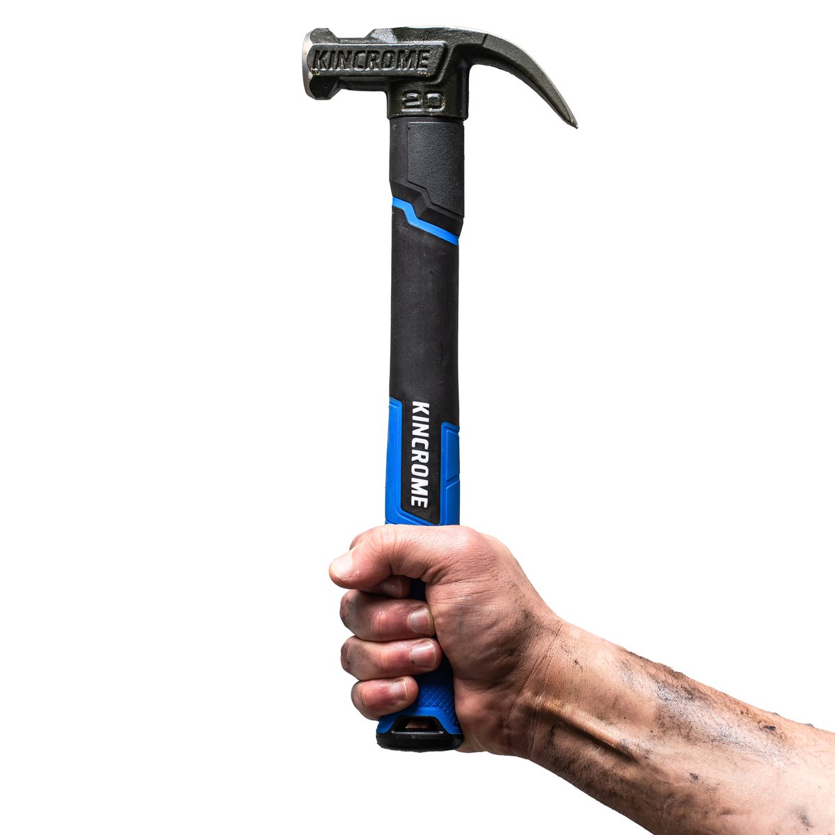 Kincrome Claw Hammer 20oz 560g Graphite - Ergonomic Gel-Grip - Durable - SuperSaverAU - view 2