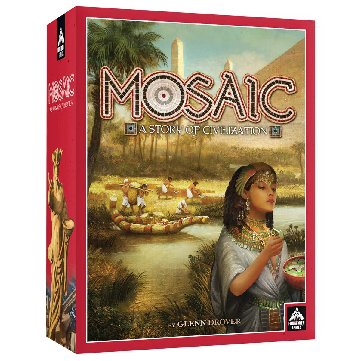 Forbidden Games Mosaic A Story Of Civilisation Board Game - Glenn Drover - Ages 14+ - 2-6 Players - Strategy Game - #2 at Essen Spiel '22 - SuperSaverAU - view 2