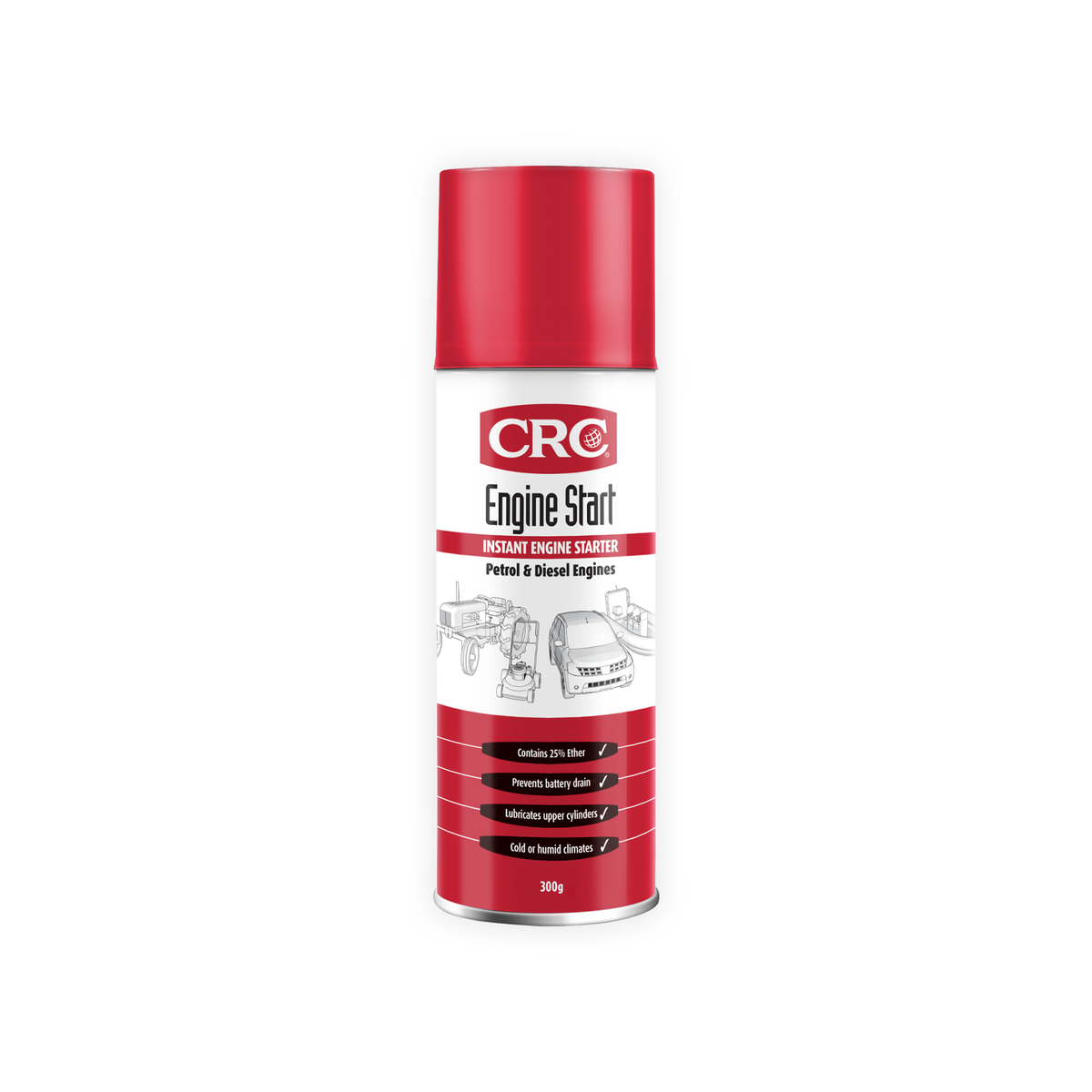 CRC Engine Start 300g - Diesel & Petrol Engine Aid - Cold Weather Performance - SuperSaverAU - view 1