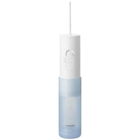 Panasonic Compact Travel Water Flosser - Collapsible, Two Pressure Settings, Battery Powered - EW-DJ11-A541