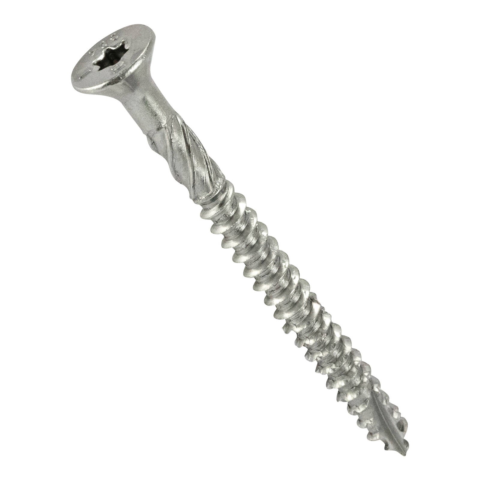 Zenith Large Head Decking Screw T25 12G x 65mm SS304 Stainless, 50 Pack