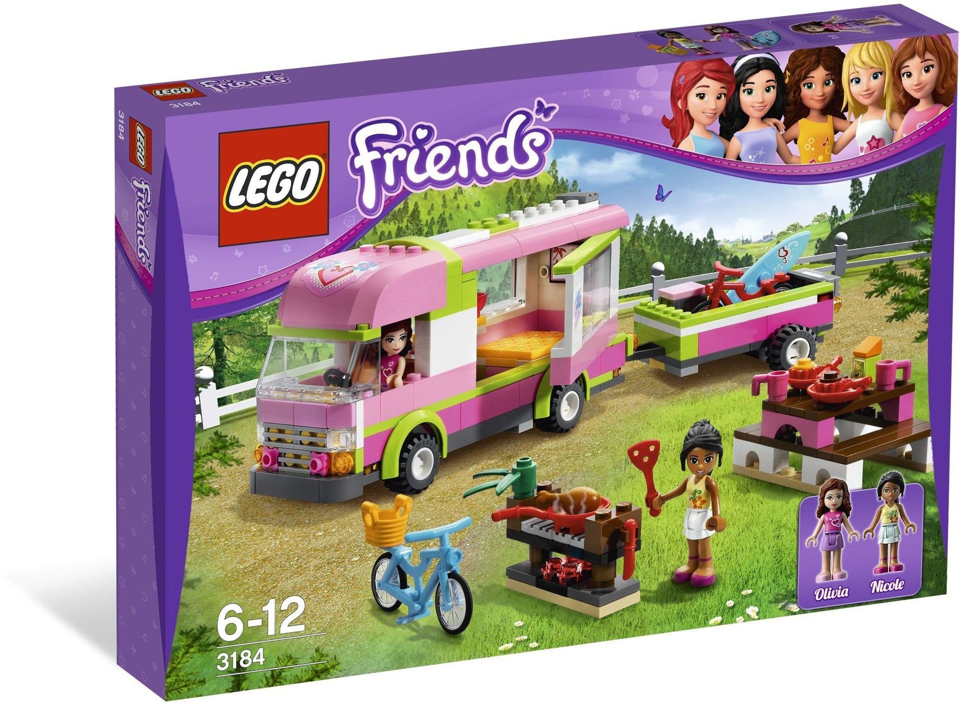 LEGO Friends Adventure Camper 3185- Auzzi Store