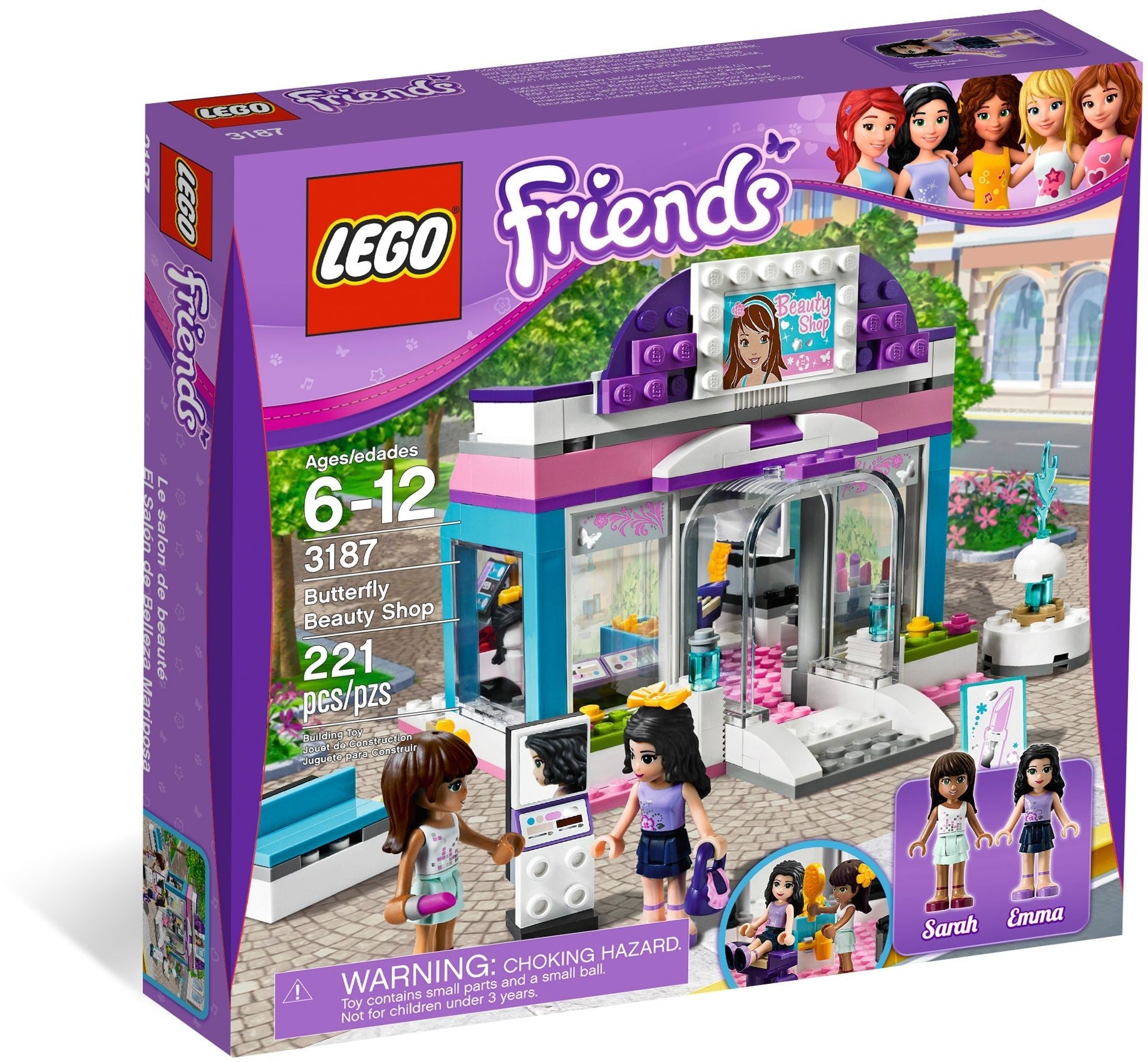 LEGO 3187 Friends Butterfly Beauty Shop- Auzzi Store