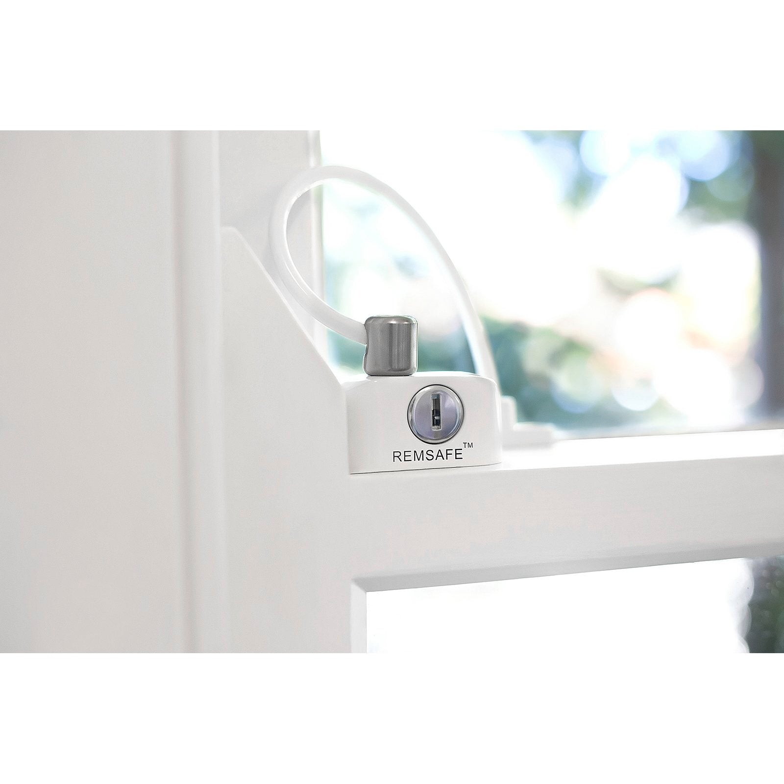 Remsafe Black Window Restrictor Cable Lock Keyed