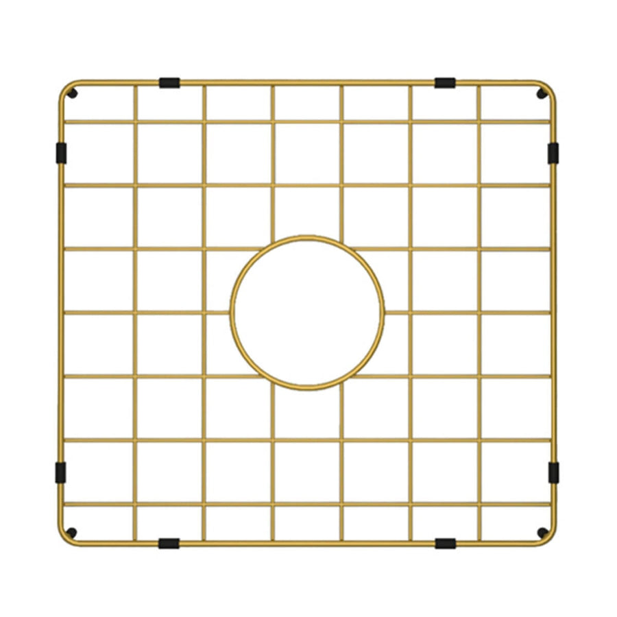 Turner Hastings Novi 85 Sink Grid - Stainless Steel, Brushed Brass Finish - NO851SSG-BB