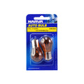 NARVA 12V 21W BAU15s Amber Incandescent Stop/Tail and Indicator Globe 2 Pack 47384BL