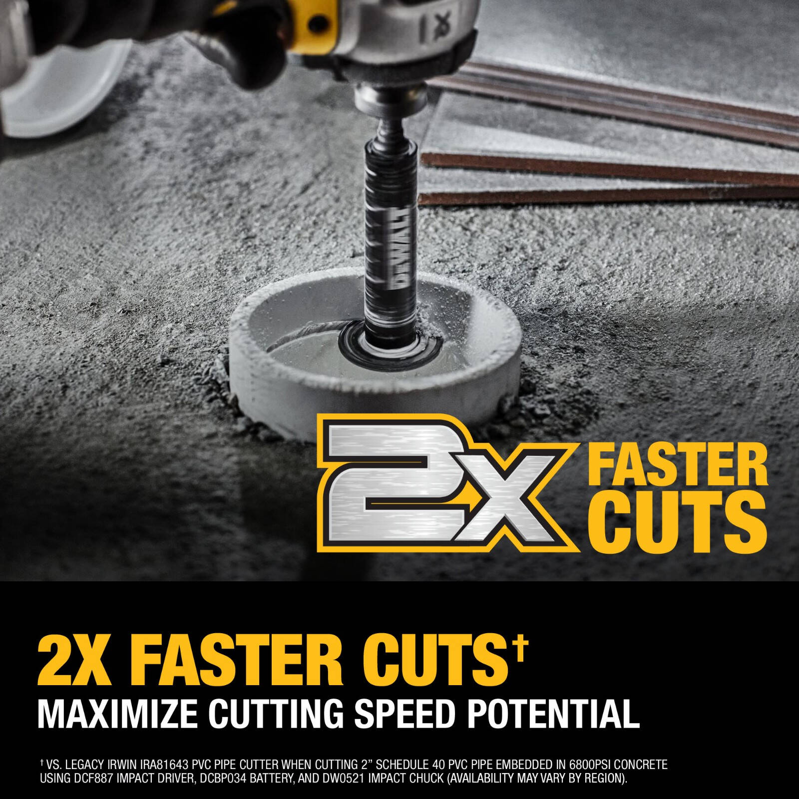 DeWALT 34mm Diamond Grit Inside Pipe Cutter DT20563-QZ