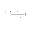 Zenith Hot Dip Galvanised Hex Head Bolts M6 x 75mm 25 Pack Durable - SuperSaverAU - view 4