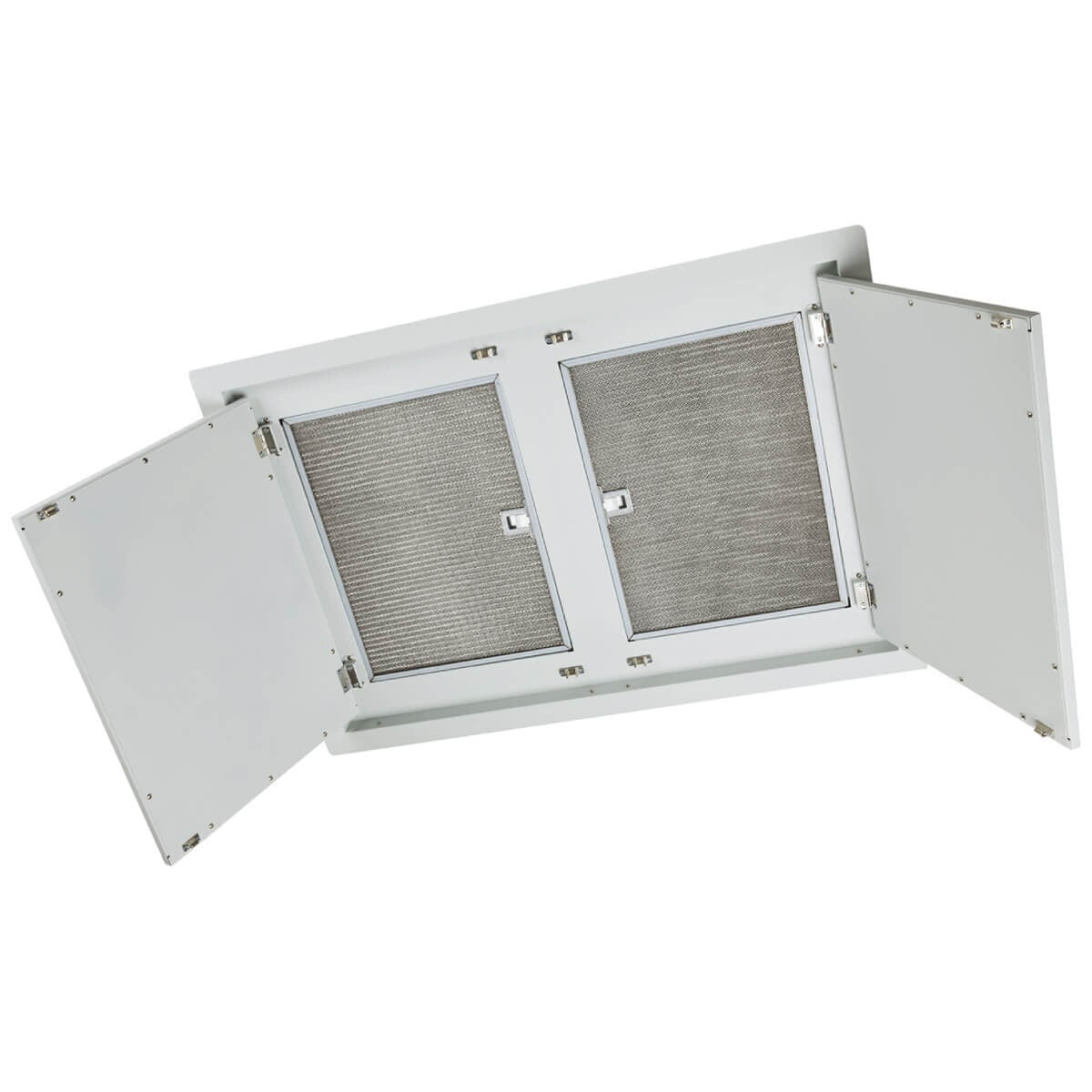 Schweigen 100cm White Ceiling Cassette Rangehood - ISO Drive SE Motor, 3200m³/h - SCC1000W-SEPAK