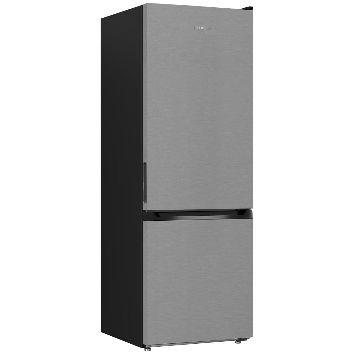 Hitachi 323L Bottom Mount Fridge - Pearl Steel, Dual Cooling System, Active Odour Filter - HRBN6340EXAU