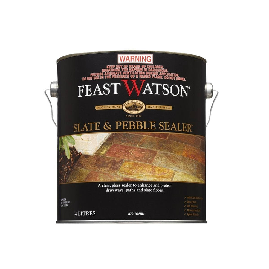 Feast Watson Slate & Pebble Sealer - 4L - Oil Based - Gloss Finish - SuperSaverAU - view 1