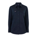 Citeco Women's Long Sleeve Shirt Navy Size 8 - 100% Cotton