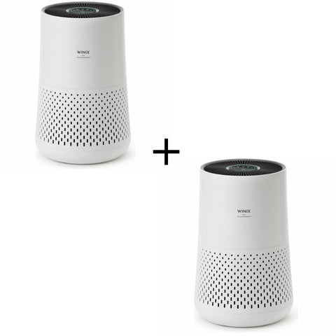 Winix Compact 4-Stage Air Purifier Package - True HEPA, PlasmaWave, Smart Sensor, Sleep Mode - PKAUS-0850AAPU