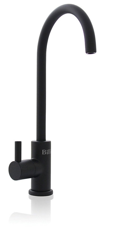 Billi Home FT still filtered water round slimline dispenser - matte black finish, 6 star WELS - 911000RMB
