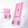 Fitnesslab Pink Pilates Board Reformer - Foldable Set - 410mm x 115mm x 990mm - Full Body Workouts - SuperSaverAU - view 4