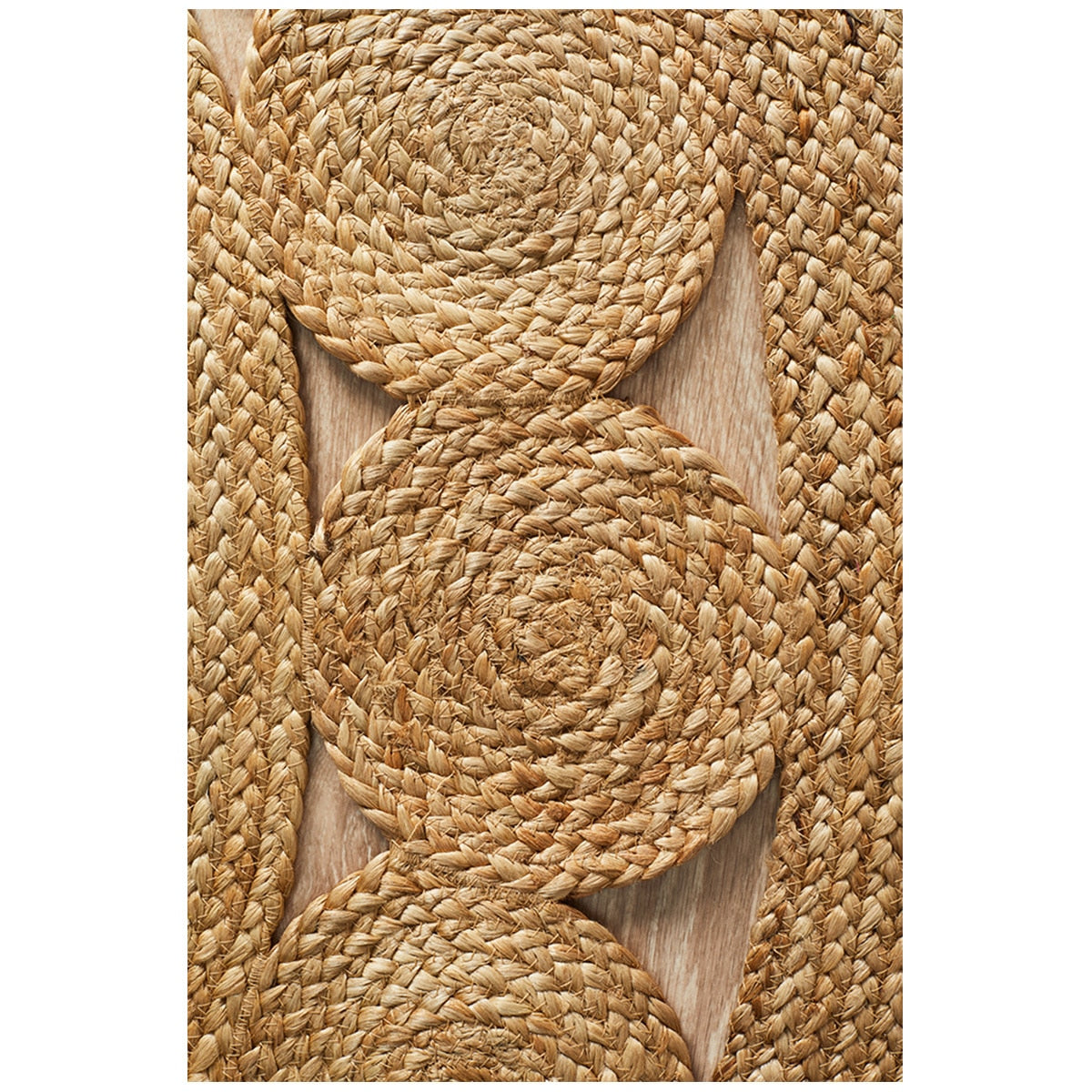 Rug Culture Atrium Pilu Natural Rug 200 x 200cm