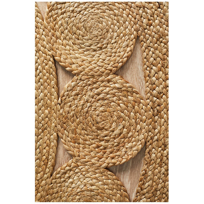 Rug Culture Atrium Pilu Natural Rug 200 x 200cm