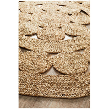 Rug Culture Atrium Pilu Natural Rug 200 x 200cm