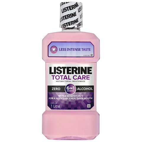 Listerine Total Care Zero Mouthwash 3 x 1L - SuperSaverAU - view 2