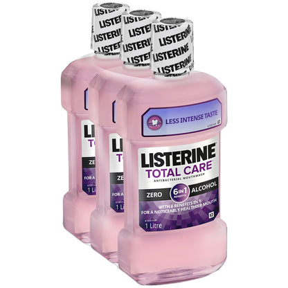 Listerine Total Care Zero Mouthwash 3 x 1L