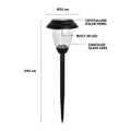 Click Venus Solar LED Pathway Light Stainless Steel