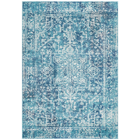 Rug Culture Evoke 253 Blue Indoor Rug 230 x 160cm - SuperSaverAU - view 1