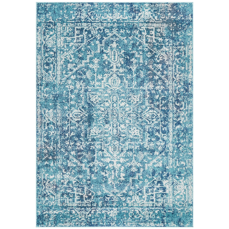 Rug Culture Evoke 253 Blue Indoor Rug 330 X 240cm - SuperSaverAU - view 1
