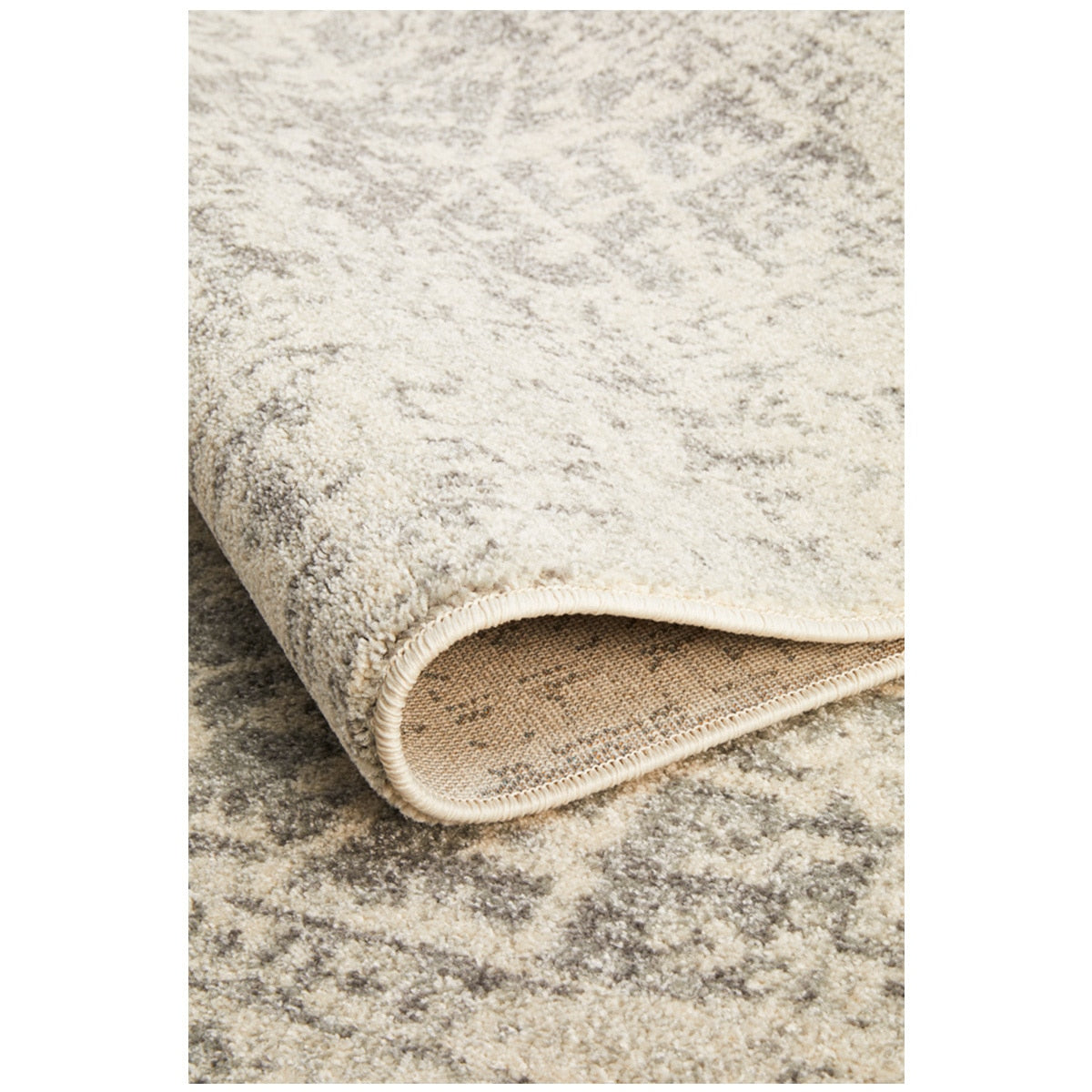Rug Culture Evoke 253 White/Silver Indoor Rug 330 X 240cm