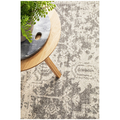 Rug Culture Evoke 253 White/Silver Indoor Rug 330 X 240cm