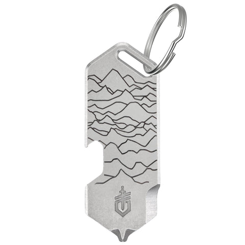 Gerber Silver Hills Multi-Tool Keychain Shard - Driver, Opener & Pry