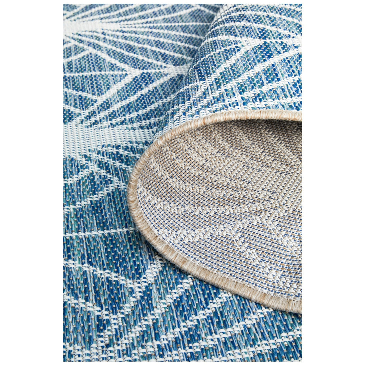 Rug Culture Terrace 5502 Rug 230 x 160cm Blue - SuperSaverAU - view 5