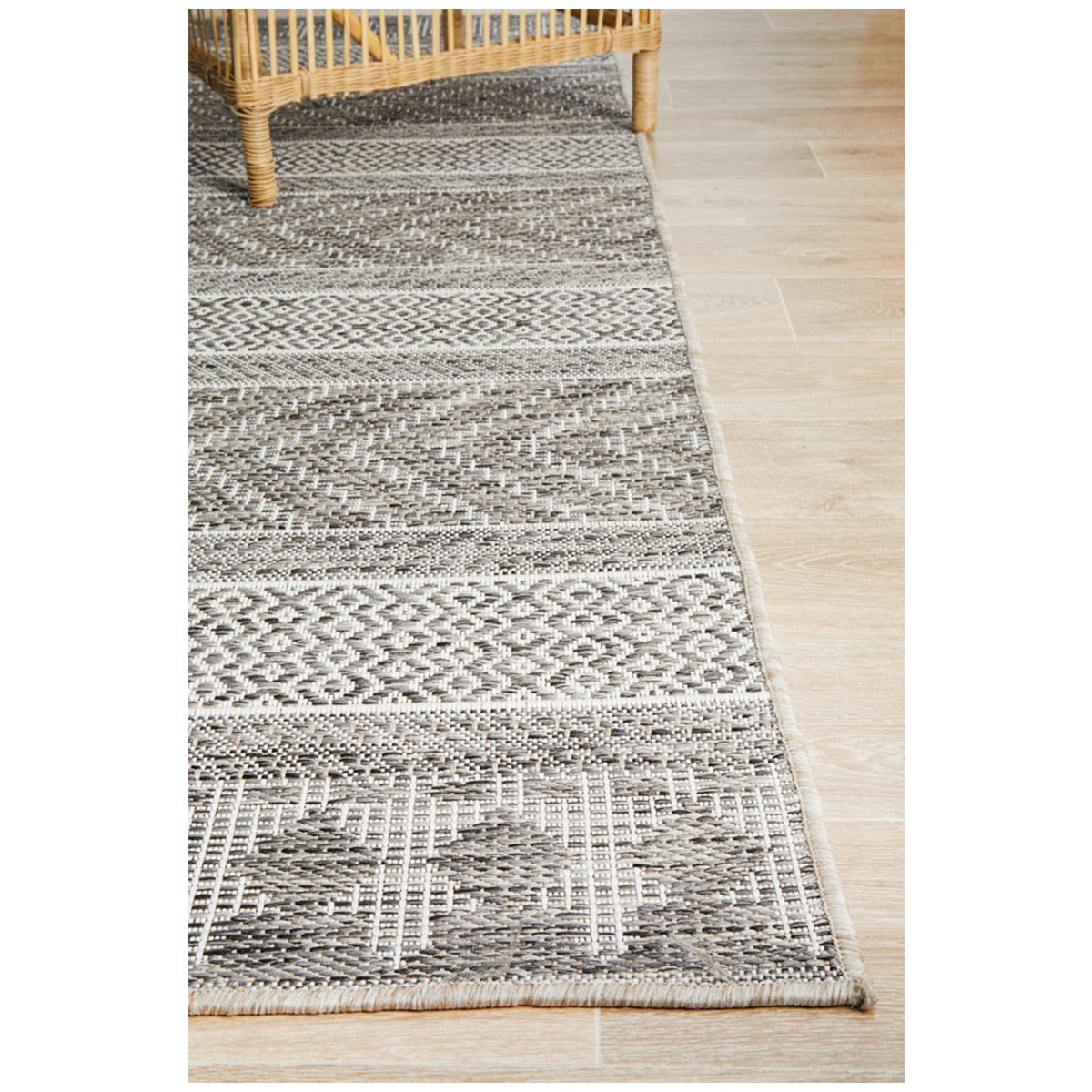 Rug Culture Terrace 5505 Rug 230 x 160cm Grey - SuperSaverAU - view 3
