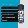 White Knight Rust Guard Deep Ocean Satin Touch Up Spray Paint 300g