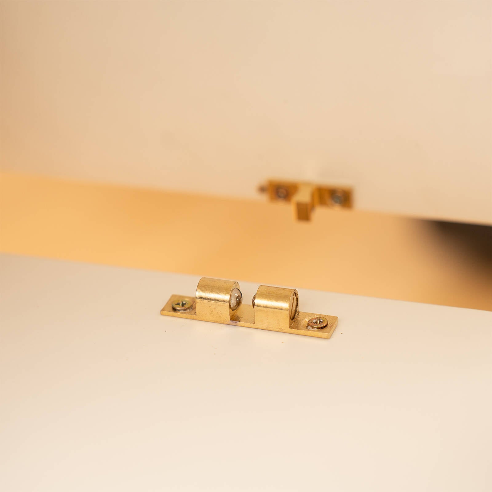 Taskmaster 50mm Solid Brass Double Ball Catch 2 Pack
