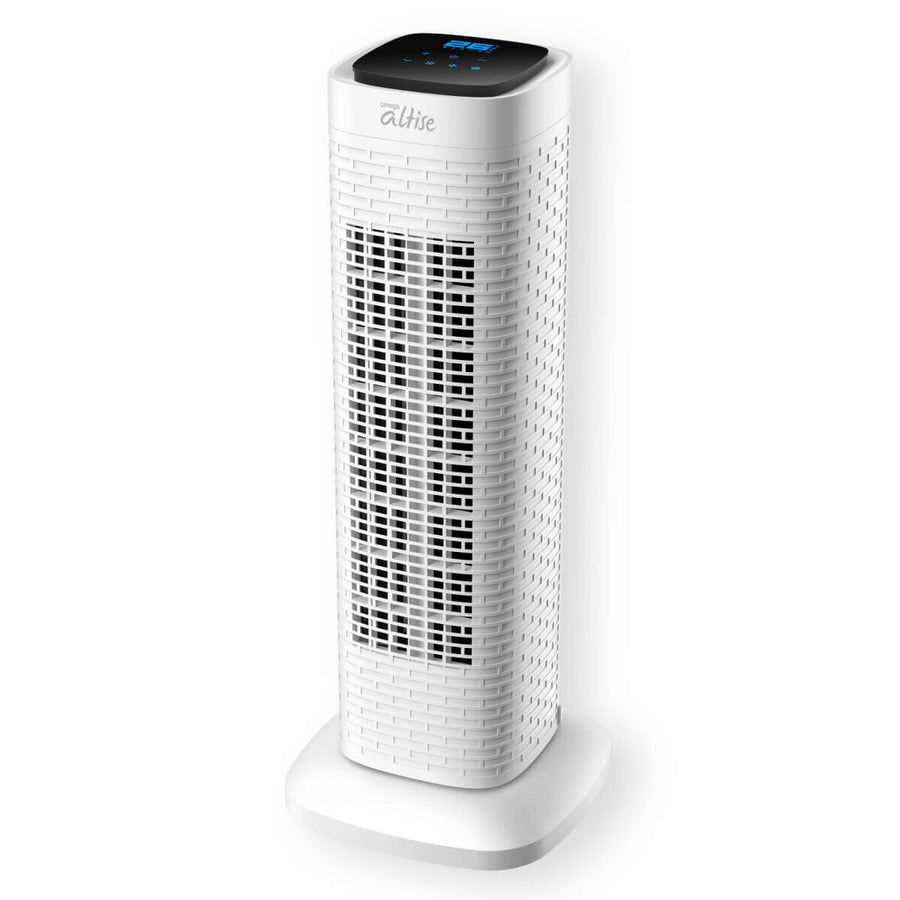 Omega Altise heat and cool tower fan - 2400W - 8 speed cooling - 24 hour timer - White - OTD71W