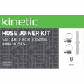 Kinetic 8mm Hose Joiner Kit - 8mm - Polypropylene Carbon Steel - Durable - SuperSaverAU - view 2