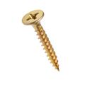 Buildex 6G x 25mm Gold Passivated Bugle Head Plasterboard Screws, 500 Pack