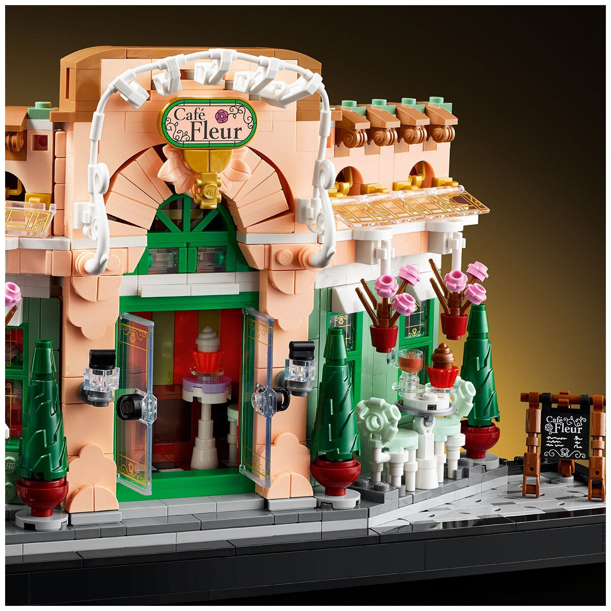 LEGO Icons French Café Paris 10362 - SuperSaverAU - view 6