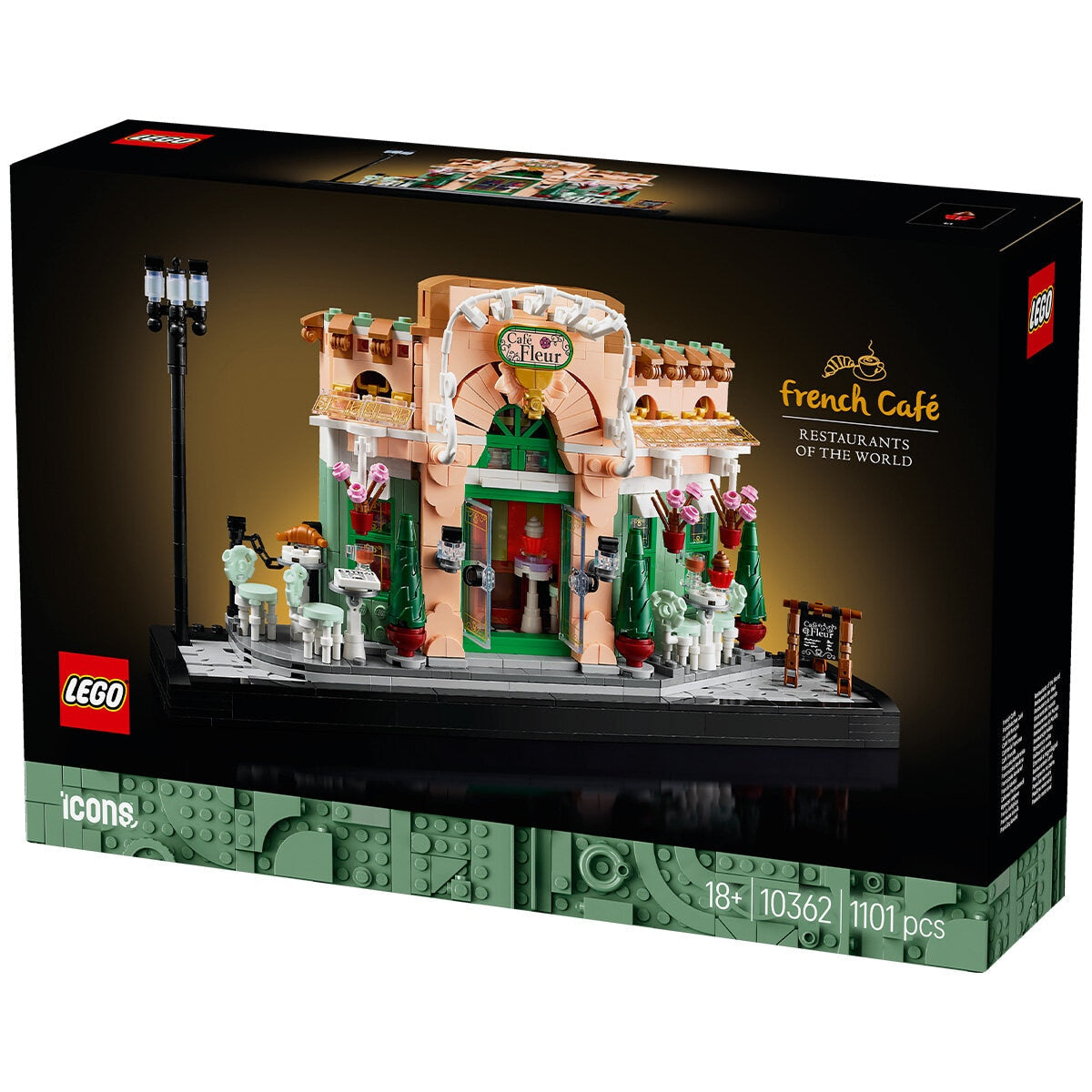 LEGO Icons French Café Paris 10362 - SuperSaverAU - view 9