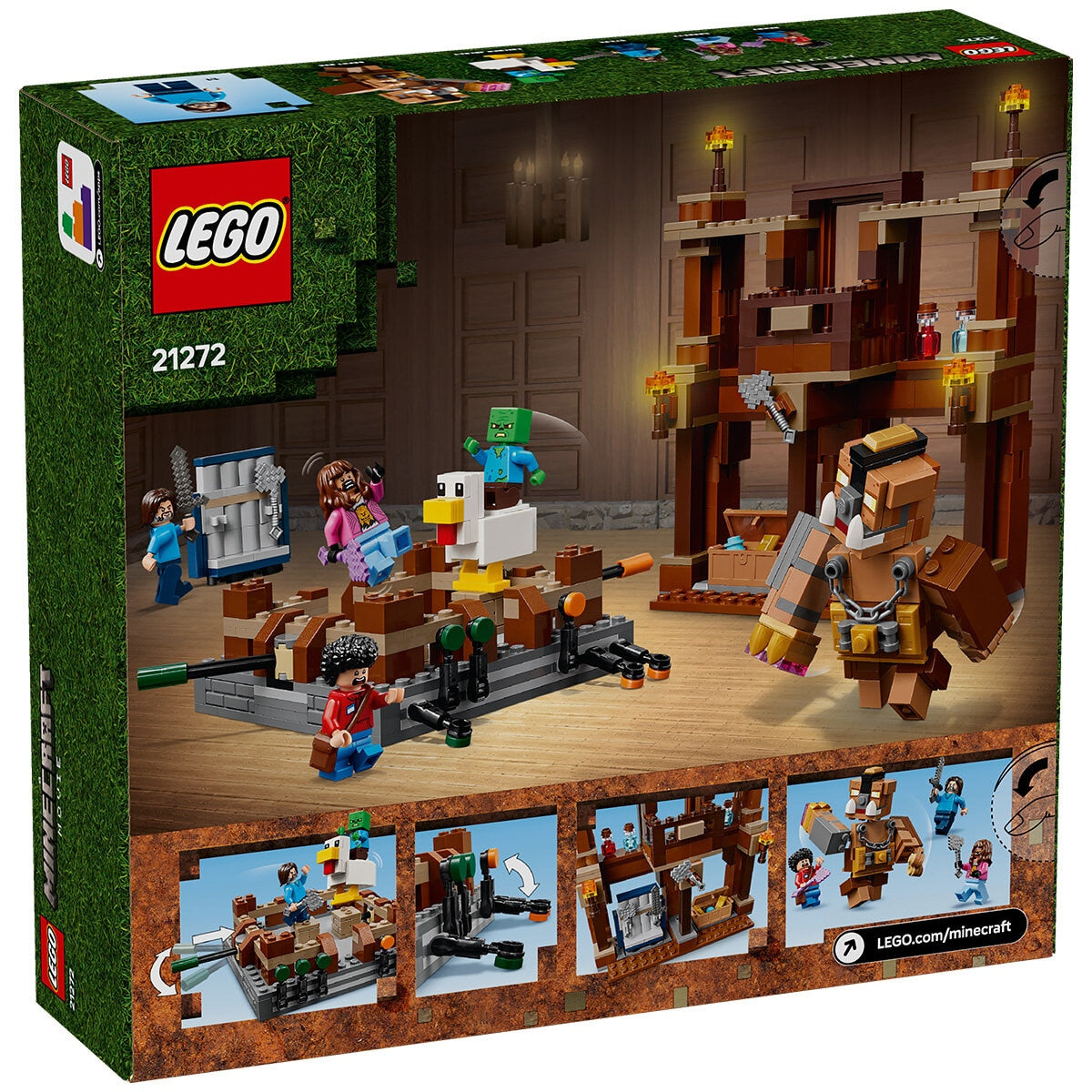 LEGO Minecraft Woodland Mansion Fighting Ring 21272 - SuperSaverAU - view 8