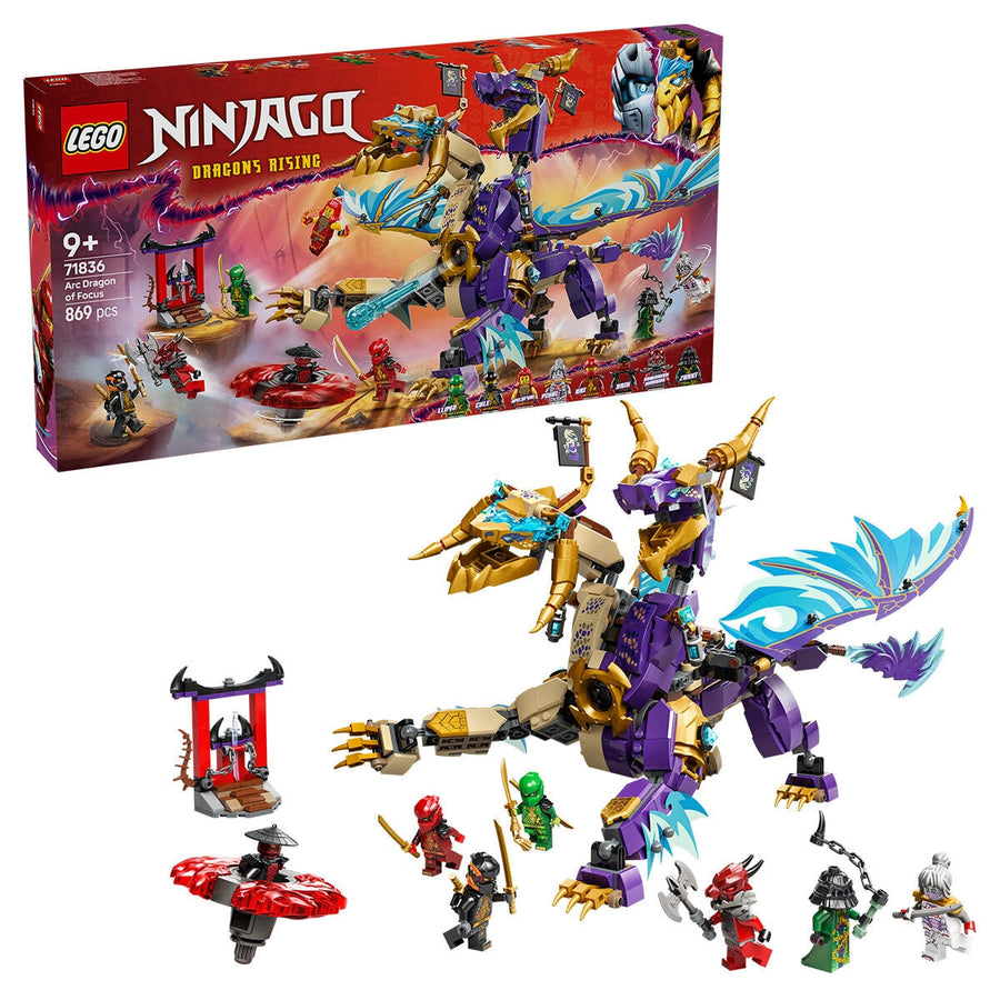 LEGO NINJAGO Arc Dragon of Focus Ninja 71836 - SuperSaverAU - view 1
