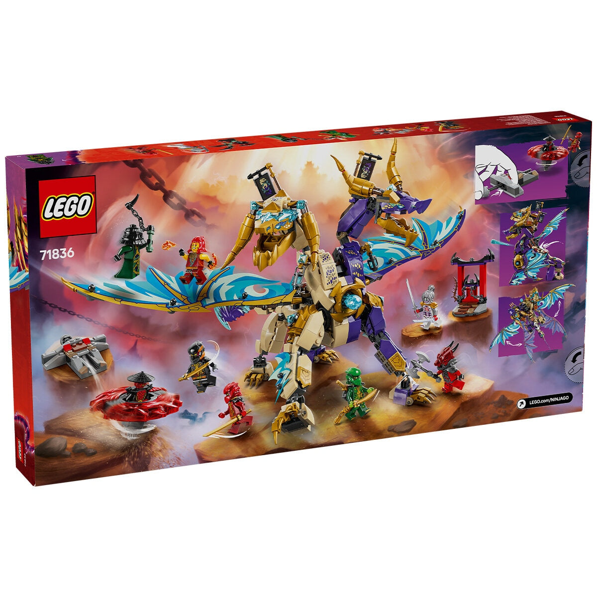 LEGO NINJAGO Arc Dragon of Focus Ninja 71836 - SuperSaverAU - view 10