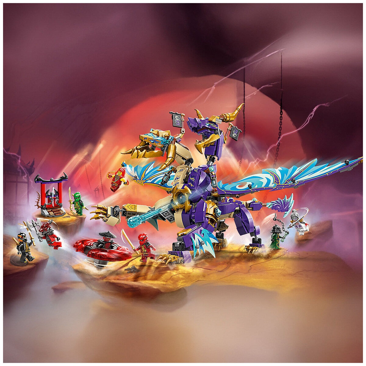 LEGO NINJAGO Arc Dragon of Focus Ninja 71836 - SuperSaverAU - view 8