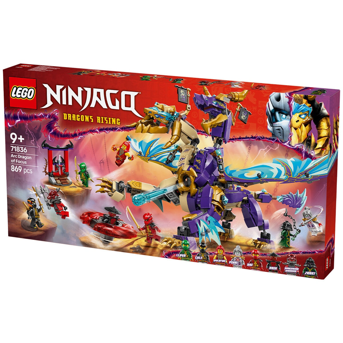 LEGO NINJAGO Arc Dragon of Focus Ninja 71836 - SuperSaverAU - view 9