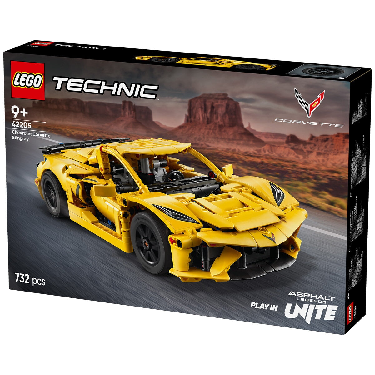 LEGO Technic Chevrolet Corvette Stingray 42205 - SuperSaverAU - view 9