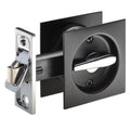Gainsborough Privacy Cavity Sliding Door Set - 65mm - Matt Black - Lockable - SuperSaverAU - view 1
