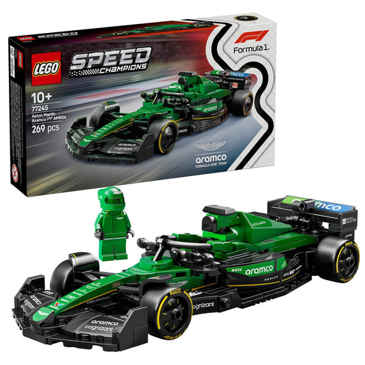 LEGO Speed Champions Aston Martin Aramco F1 AMR24 Race Car 77245